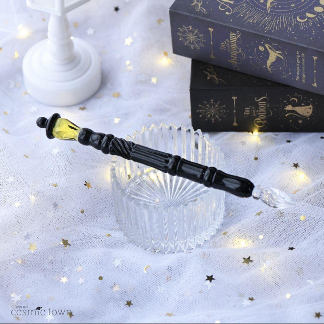 街頭ガラスペン(黄色) Cosmic town