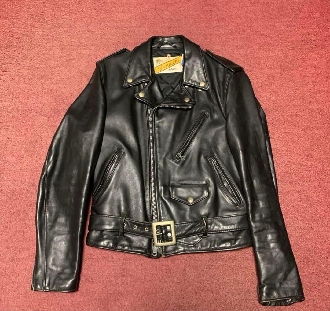 ［期間限定価格］90s schott ダブルライダース　618