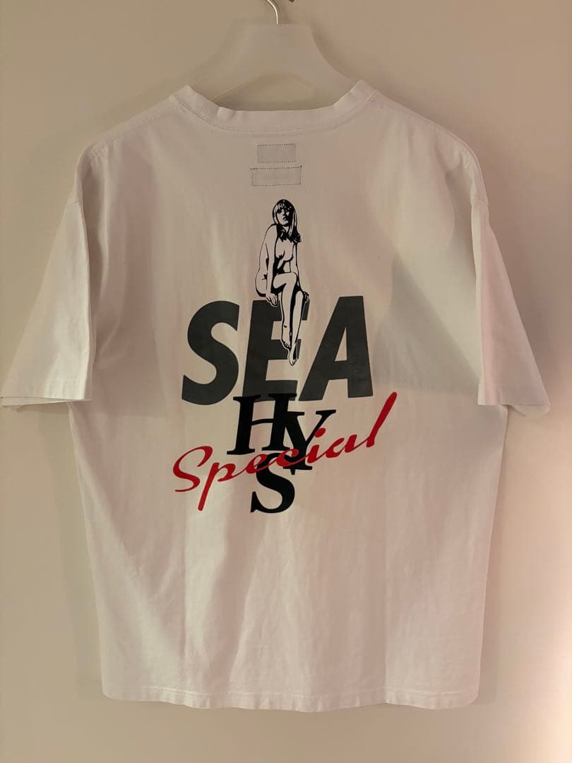 【希少XL】ヒステリックグラマー×ウィンダンシー Tシャツ バックプリント有り