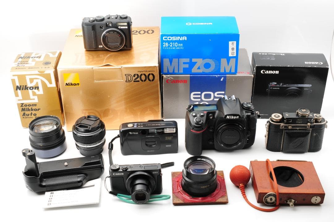 カメラ、レンズまとめ売り　13点