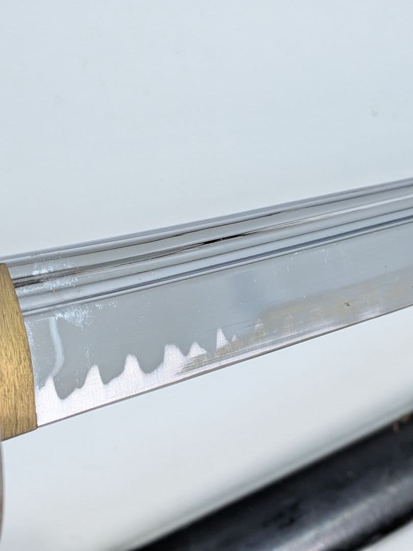 P023 ​模造刀 2本セット 鉄製 太刀 打刀 日本刀 美術刀 ディスプレイ用