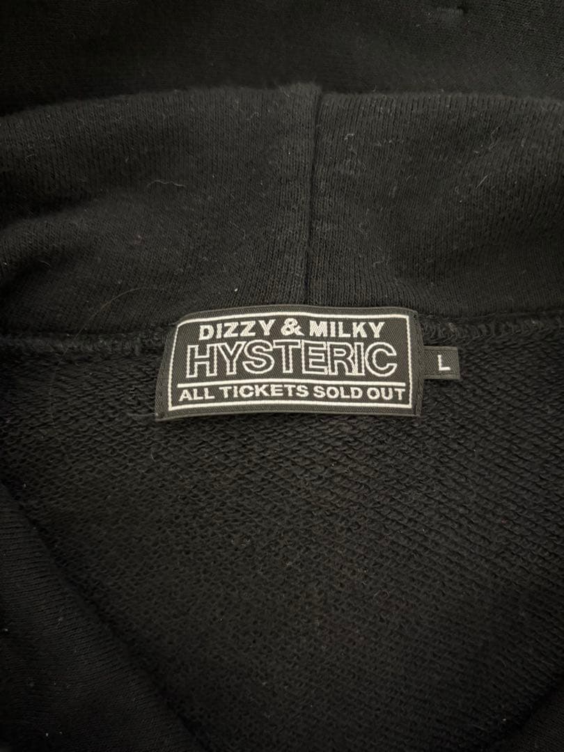 ヒステリックグラマー　SKULL BERRYパーカー　Lサイズ