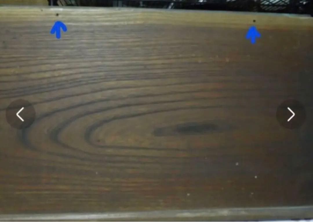 長火鉢 大 引出付 手焙り アンティーク レトロ