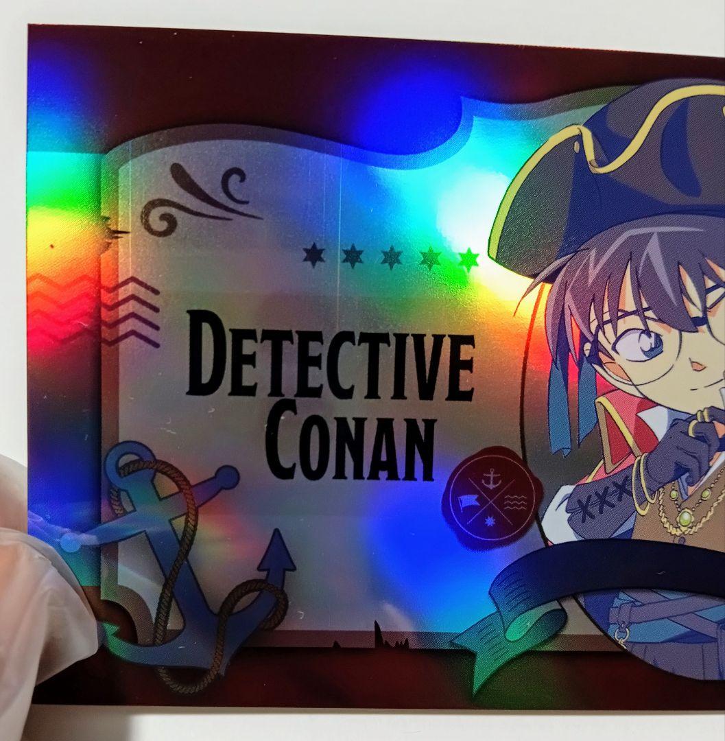 江戸川コナン クラパレット 船乗り アクキー&チケット風カード 4点セット