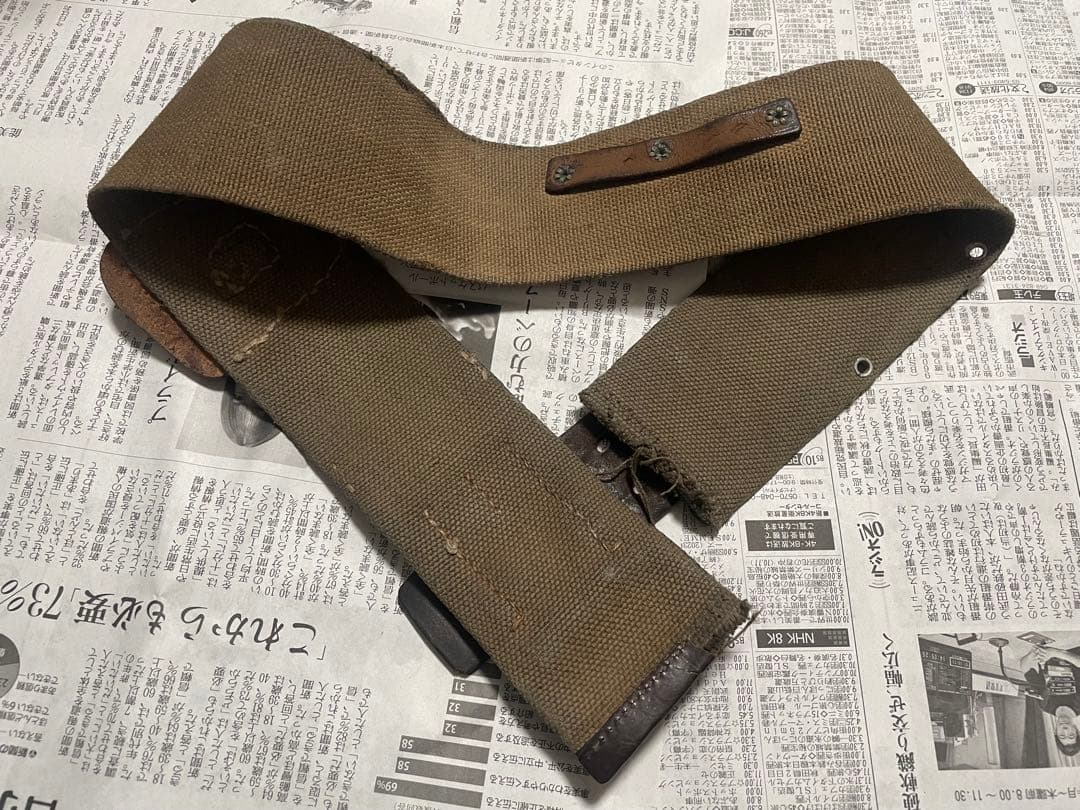 日本軍 将校用 略刀帯 実物 軍服 陸軍 海軍 大日本帝国 軍刀