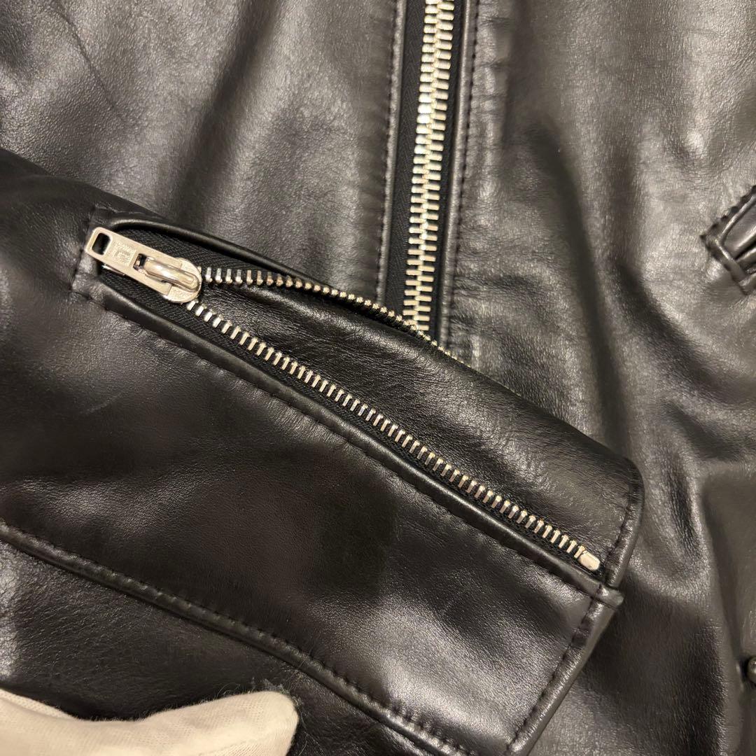 【美品】ルイスレザー　Lewisleather サイクロンタイトフィット38