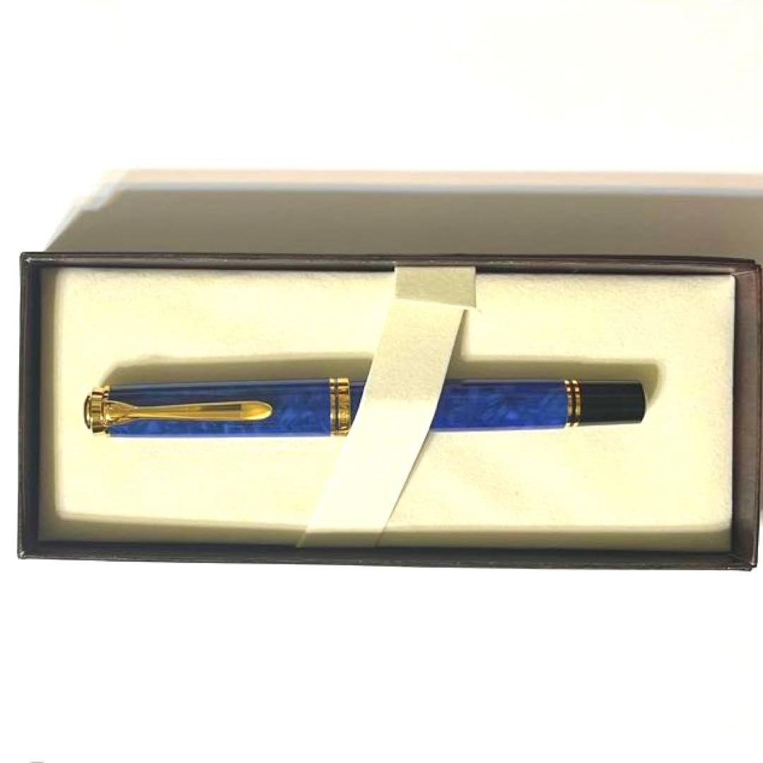 【極美品】ペリカン 特別生産品 スーべレーン　M800 ブルー・オー・ブルー