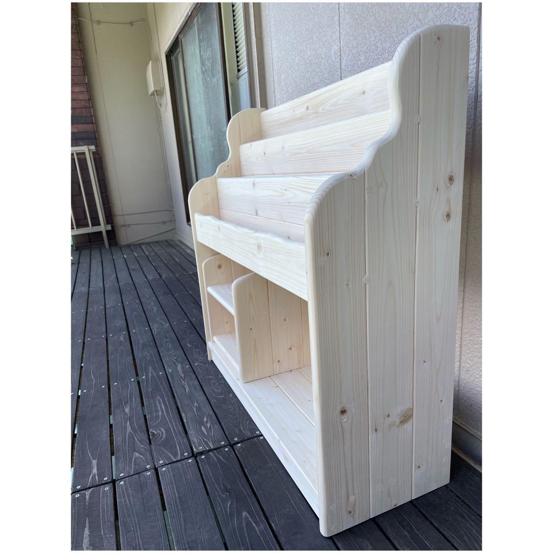 (a_a)＊プロフ確認お願いします＊ページ　Ｈタイプ　絵本棚　ハンドメイド