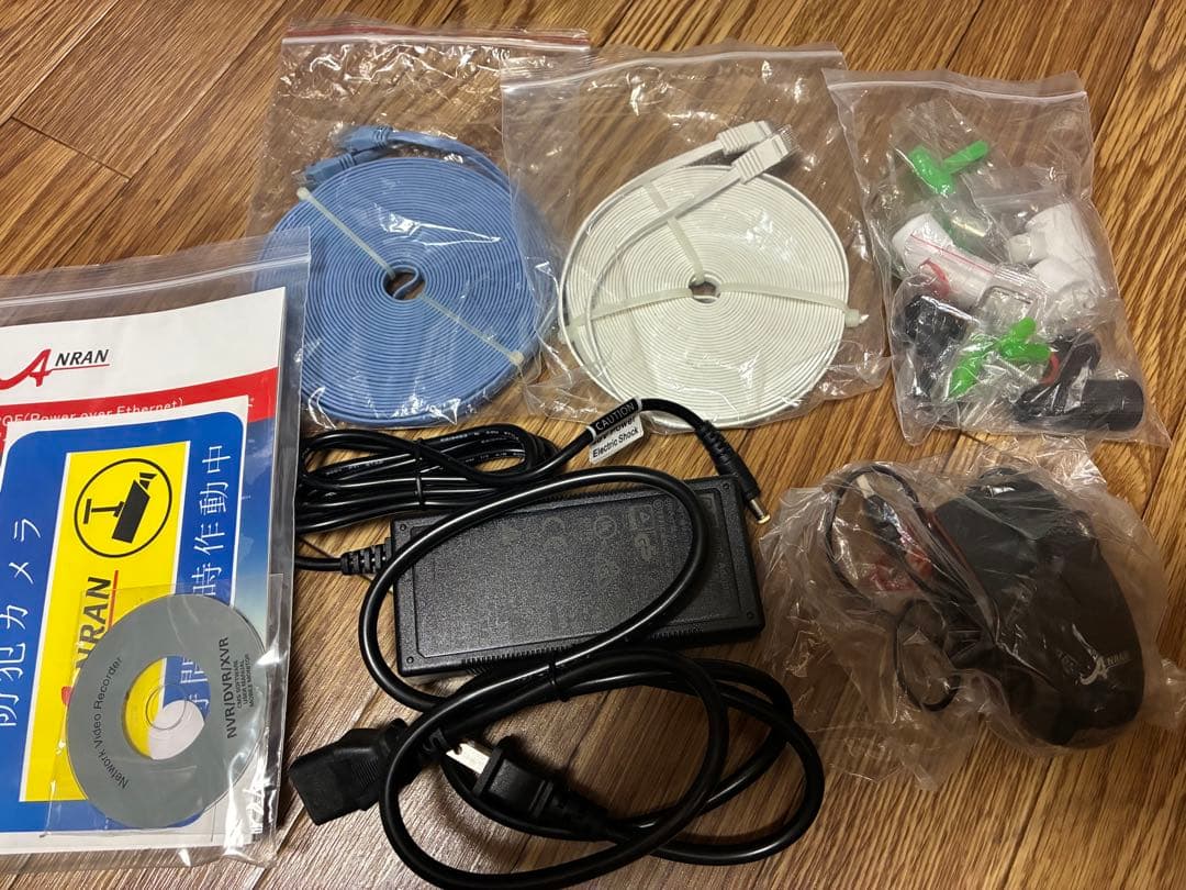 ANRAN防犯カメラPoE型レコーダーセットHDD内蔵1TB