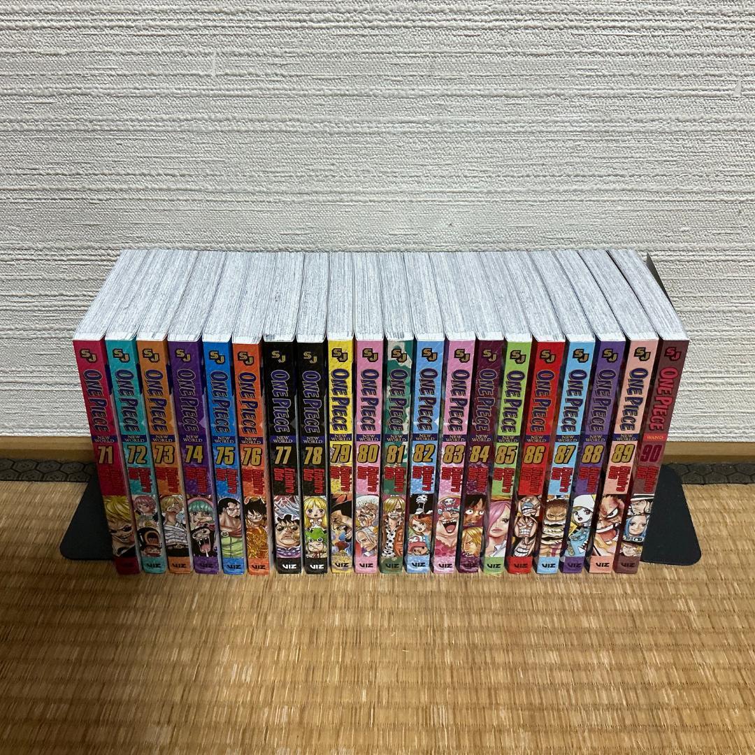 ワンピース 英語版 71～90巻 ONE PIECE BOX SET 4 美品