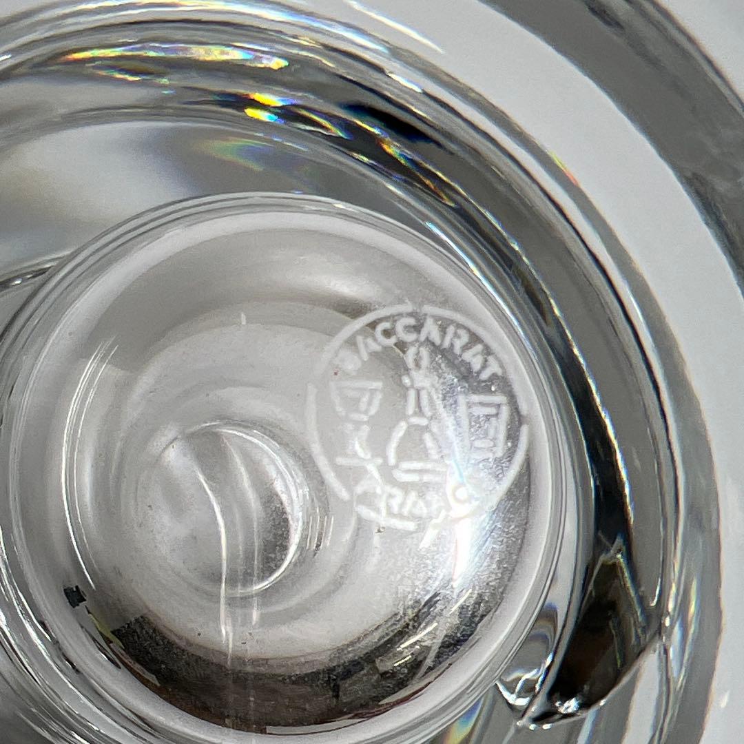 バカラ　トルネード　花瓶　高さ22.8㎝　東Y7-1119☆1Fトトコ