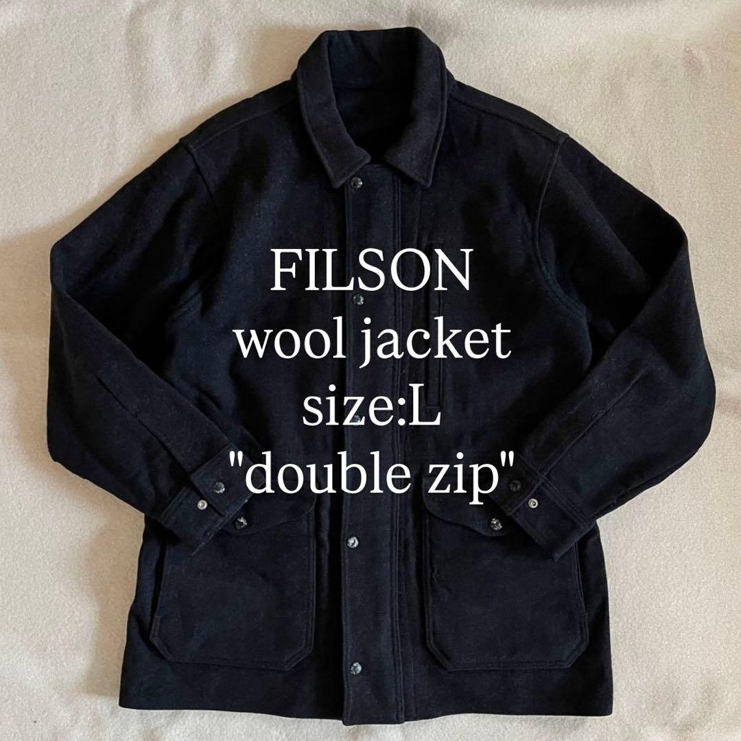 FILSON マッキーノクルーザージャケット vintage ダークグレー L