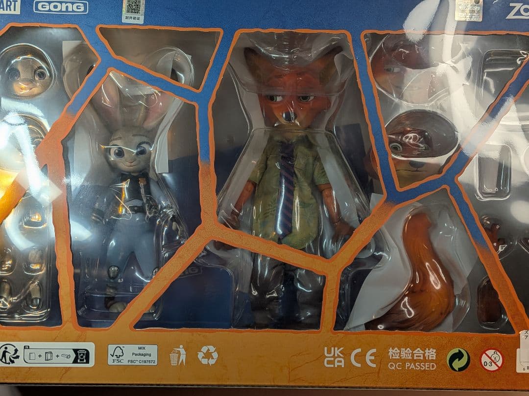 ディズニーgong studio 『ズートピア』 ジュディ&ニック 2体セット