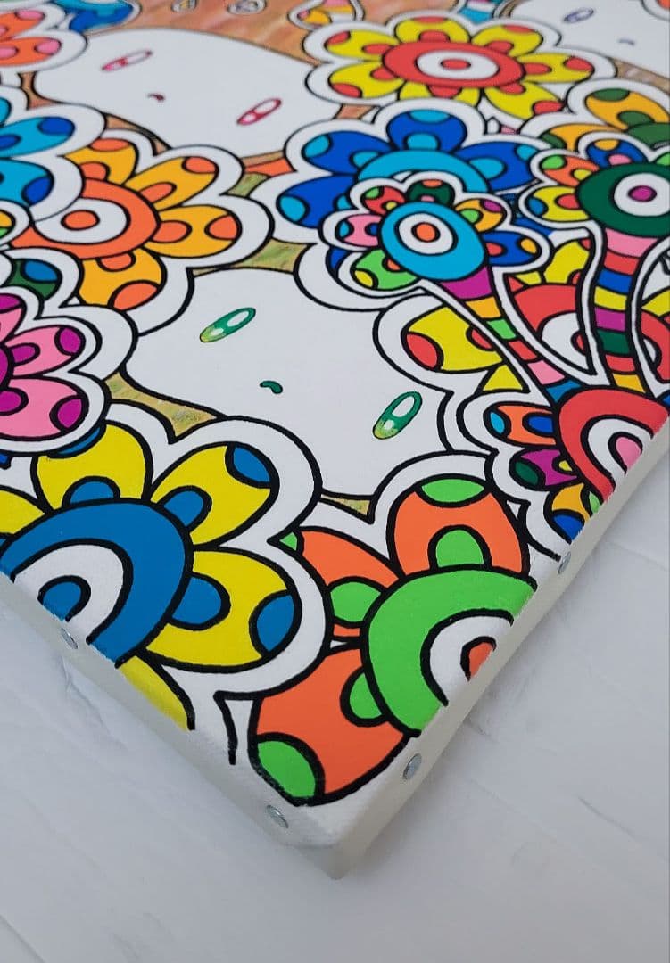 ★鈴木哲也★S8(455×455mm)アクリル原画1点物★送料無料#132