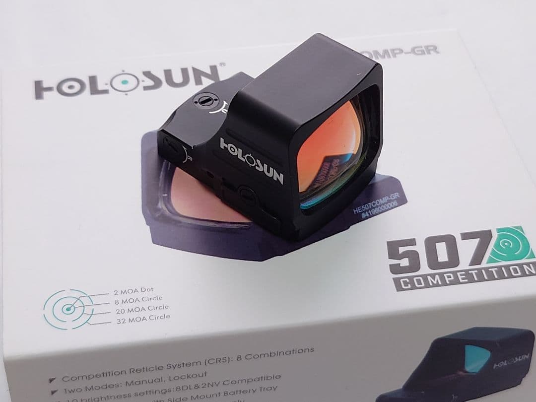 HOLOSUN HE507COMP-GR 実物 ホロサン