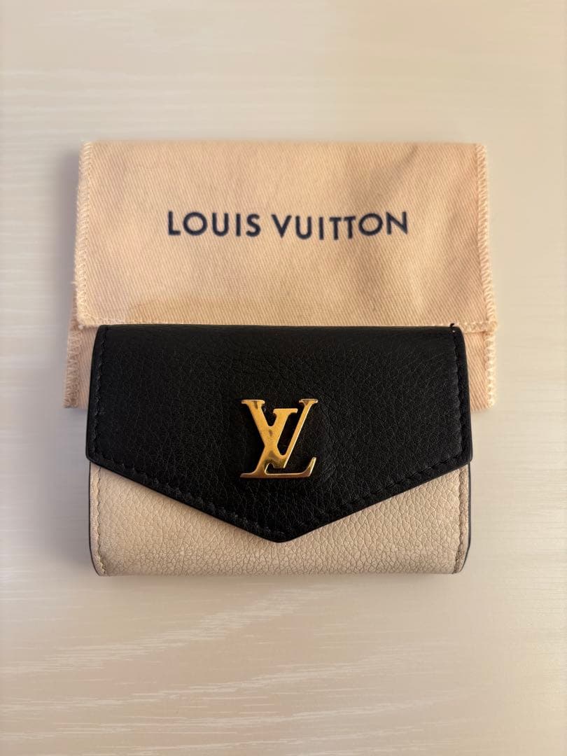 LOUIS VUITTON ポルトフォイユロックミニ バイカラー
