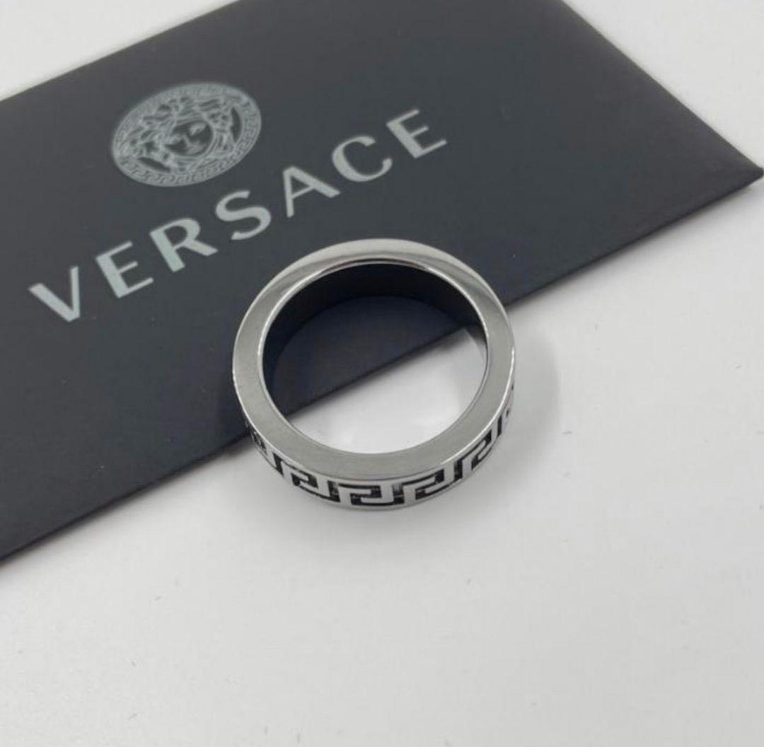 【正規品】VERSACE シルバーリング 17号