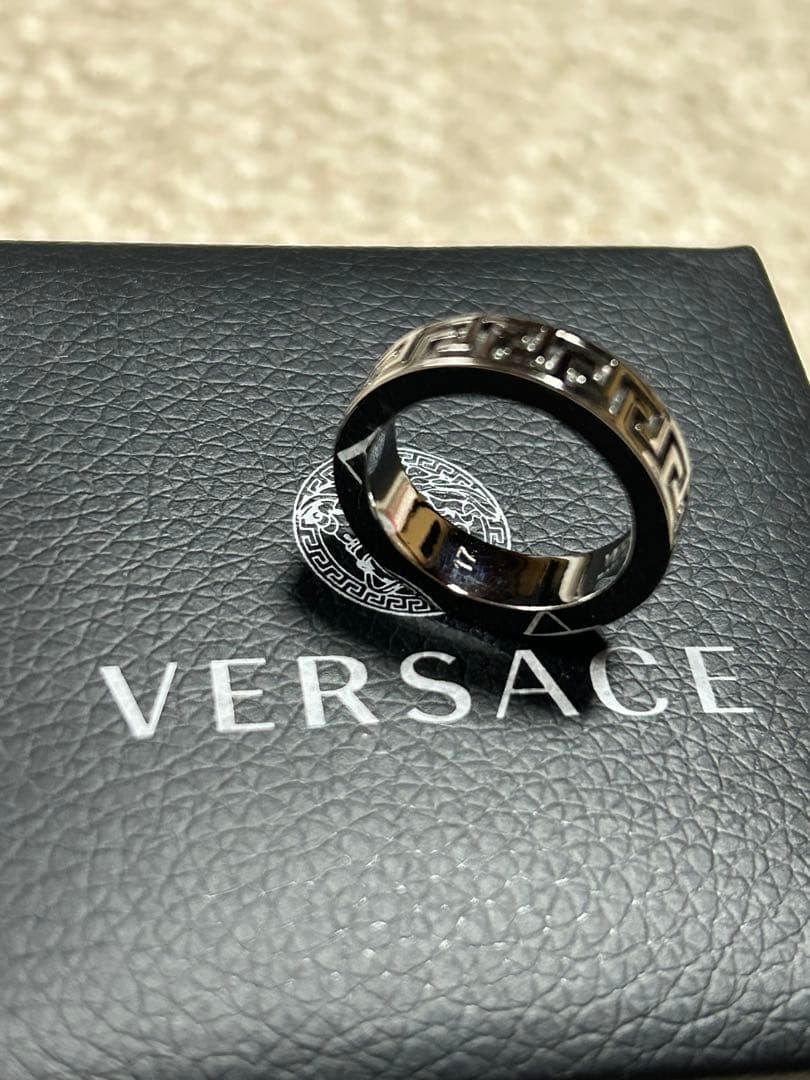 【正規品】VERSACE シルバーリング 17号