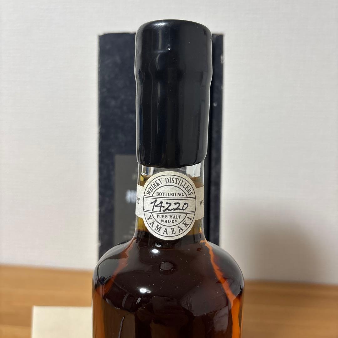 サントリーピュアモルトウイスキー　山崎蒸溜所15年　冊、箱付　未開封【5】