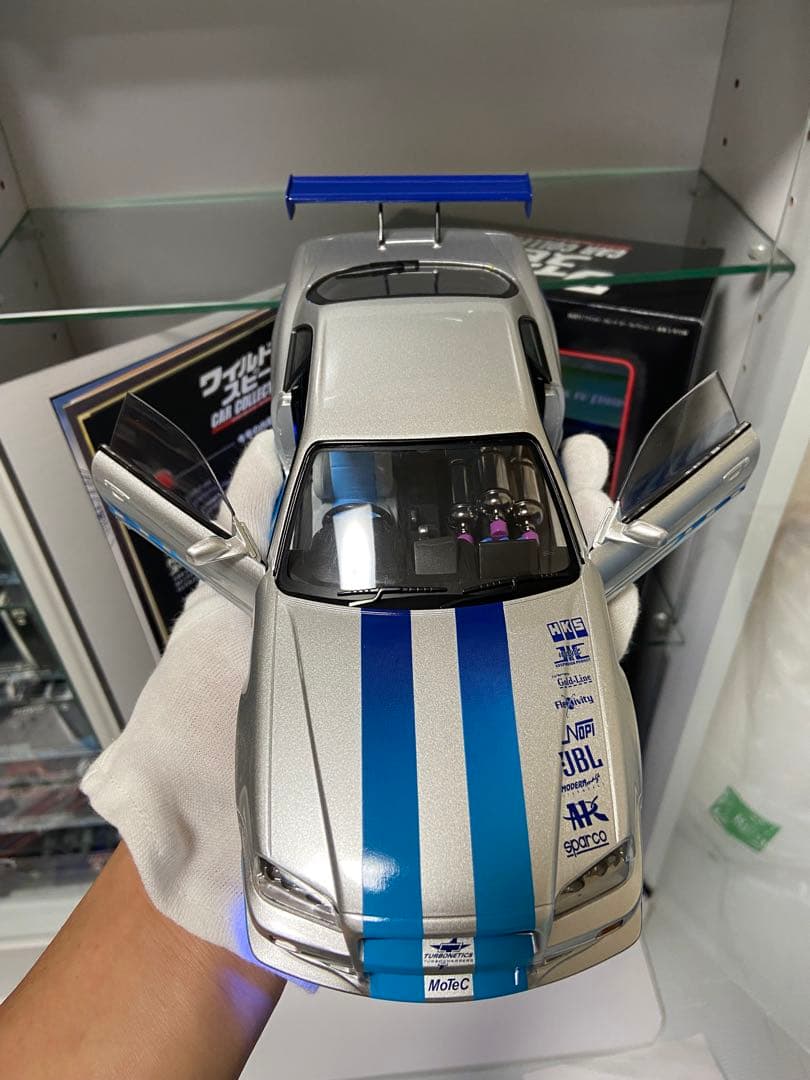 LEDモデル☆ GREENLiGHT ワイルドスピード スカイライン GT-R