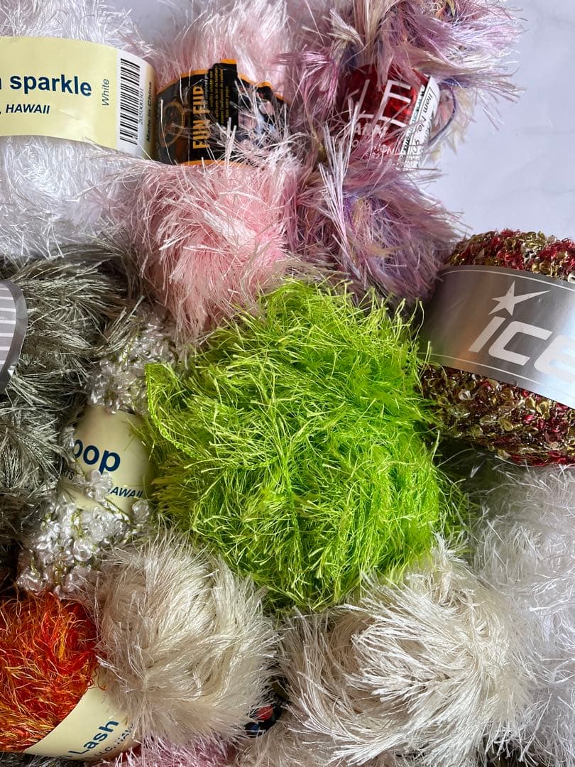 ハワイアンリボンレイ材料 ヤーンセット④