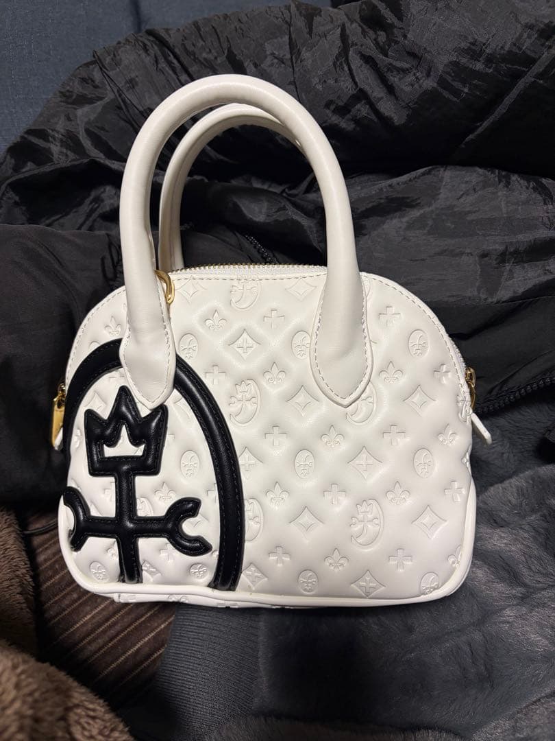 CASTELBAJAC ホワイト ハンドバッグ