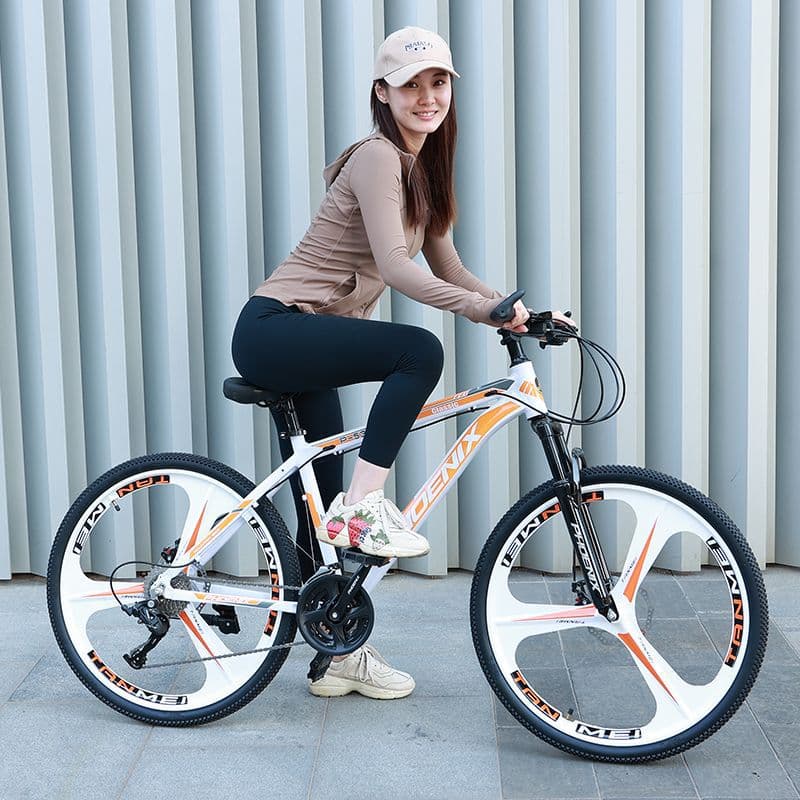 PHOENIX マウンテンバイク ホワイト/オレンジ