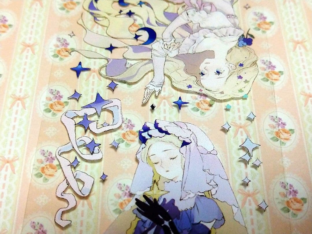 J403＃仲夏夜之梦(PET)talkness切り売り海外人物マステ女の子