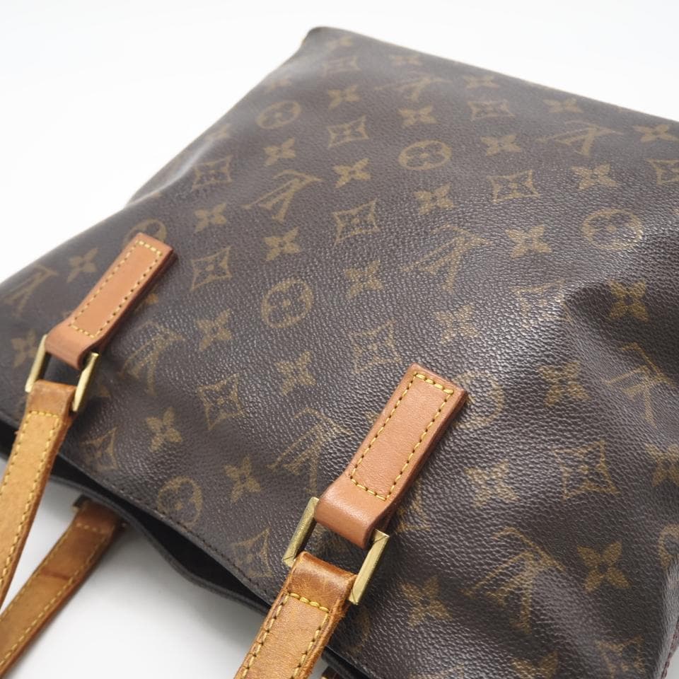 LOUIS VUITTON ショルダーバッグ モノグラム カバ ピアノ ブラウン