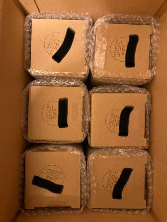 余市シングルカスク10年　6本セットになります。