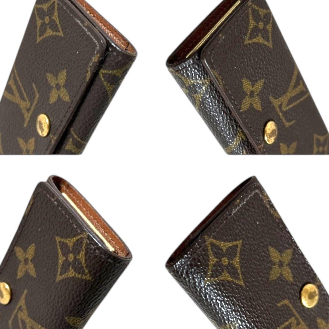 ルイヴィトン　モノグラム　pvc レザー　ミュルティクレ4 キーケース
