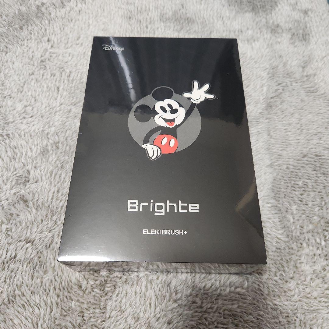 【新品未開封】Brighte　ELEKI BRUSH＋ミッキーマウス限定デザイン