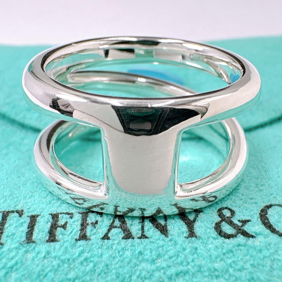 極美品 オールドティファニー リング 15号 シルバー925