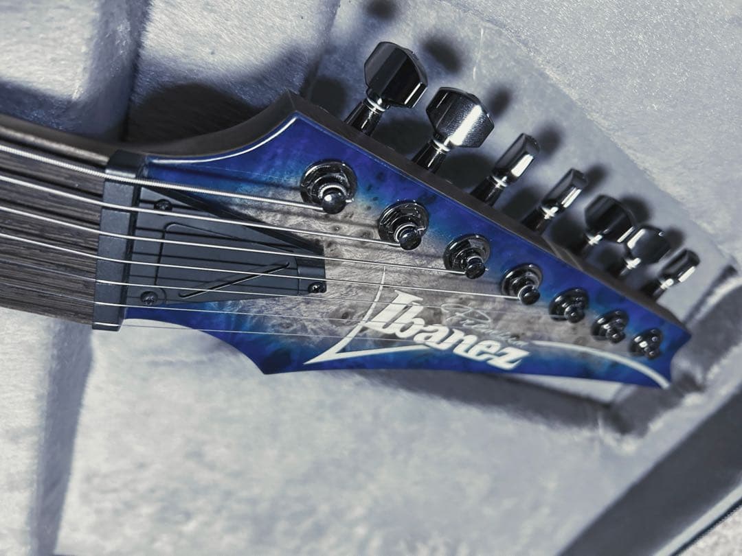 最終値下げ Ibanez Premium S1027PBF-CLB 7弦