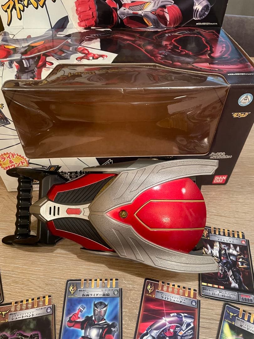 【2002年】仮面ライダー龍騎ドラグバイザー　カード付き