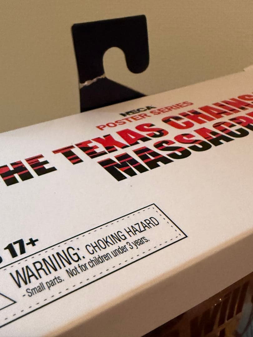 NECA ネカ　悪魔のいけにえ　レザーフェイス限定ポスター版