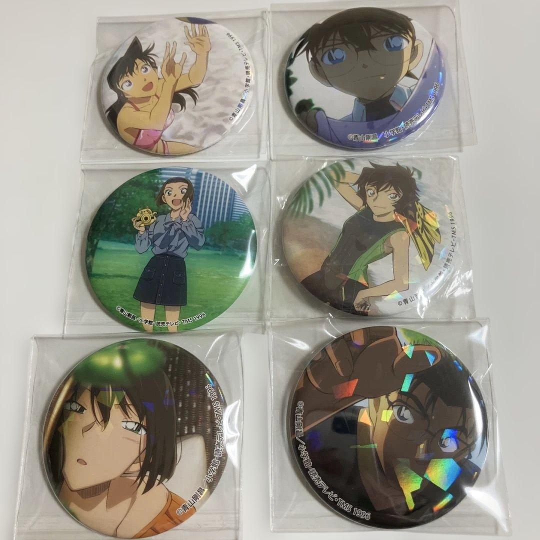 まとめ売り　名探偵コナン 缶バッジ　缶バッチ　アクリルキーホルダーセット　B