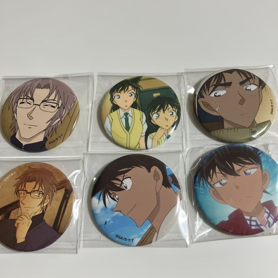 まとめ売り　名探偵コナン 缶バッジ　缶バッチ　アクリルキーホルダーセット　B