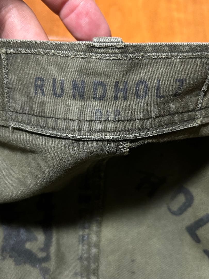 RUNDHOLZ DIP サルエルパンツ