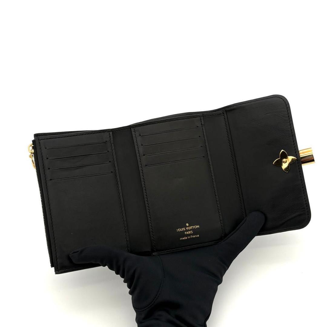 ルイヴィトン 折財布 モノグラム ポルトフォイユ フラワー コンパクト 2590