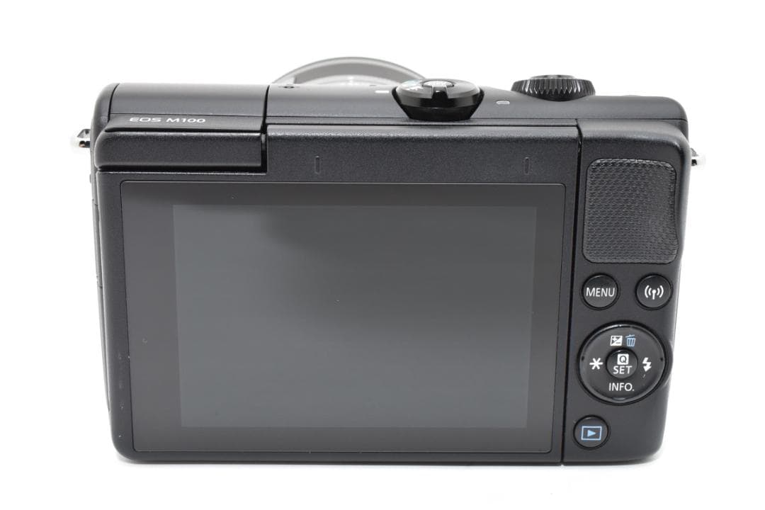 ■新品級■Canon キヤノン EOS M100 15-45mm IS STM