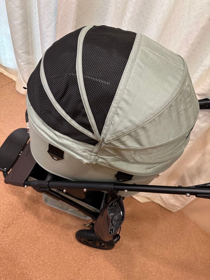 【エアバギー】ドーム3 レギュラーサイズ グラスグリーン　マットカバーおまけ付き