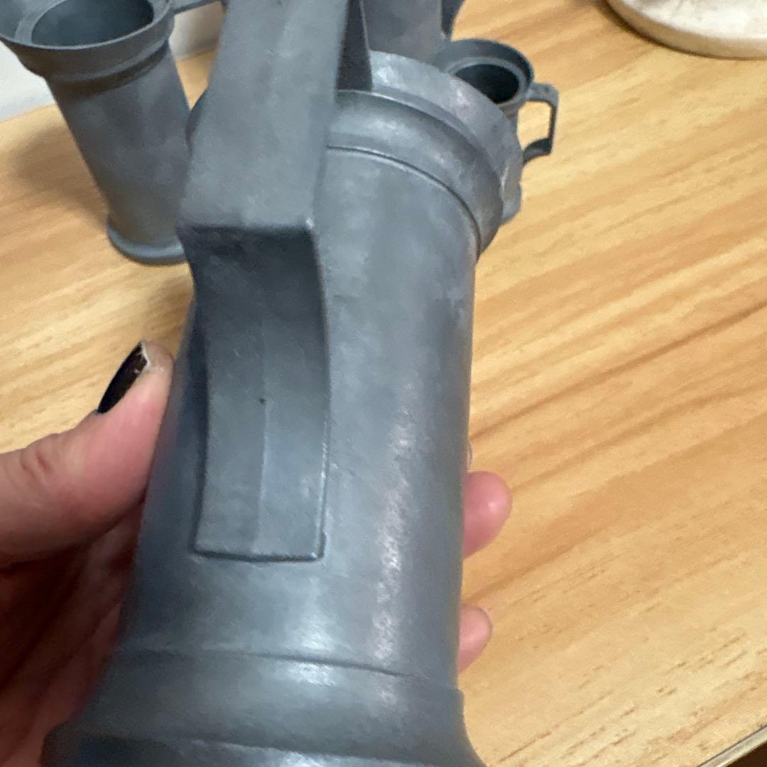 フランス　ピューター製　計量カップ