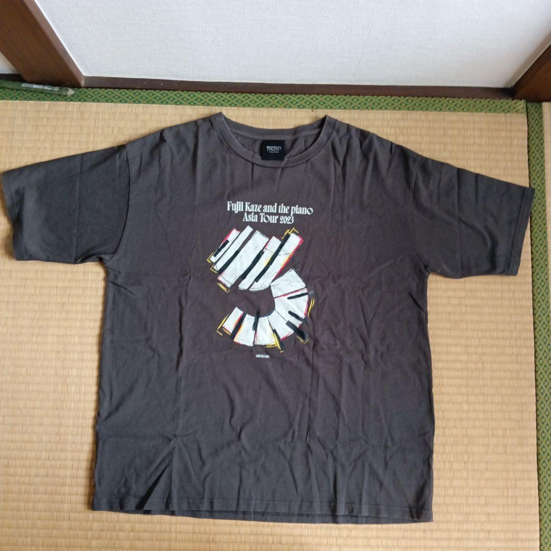 藤井風　アジアツアーTシャツ　Fujii kaze and the piano