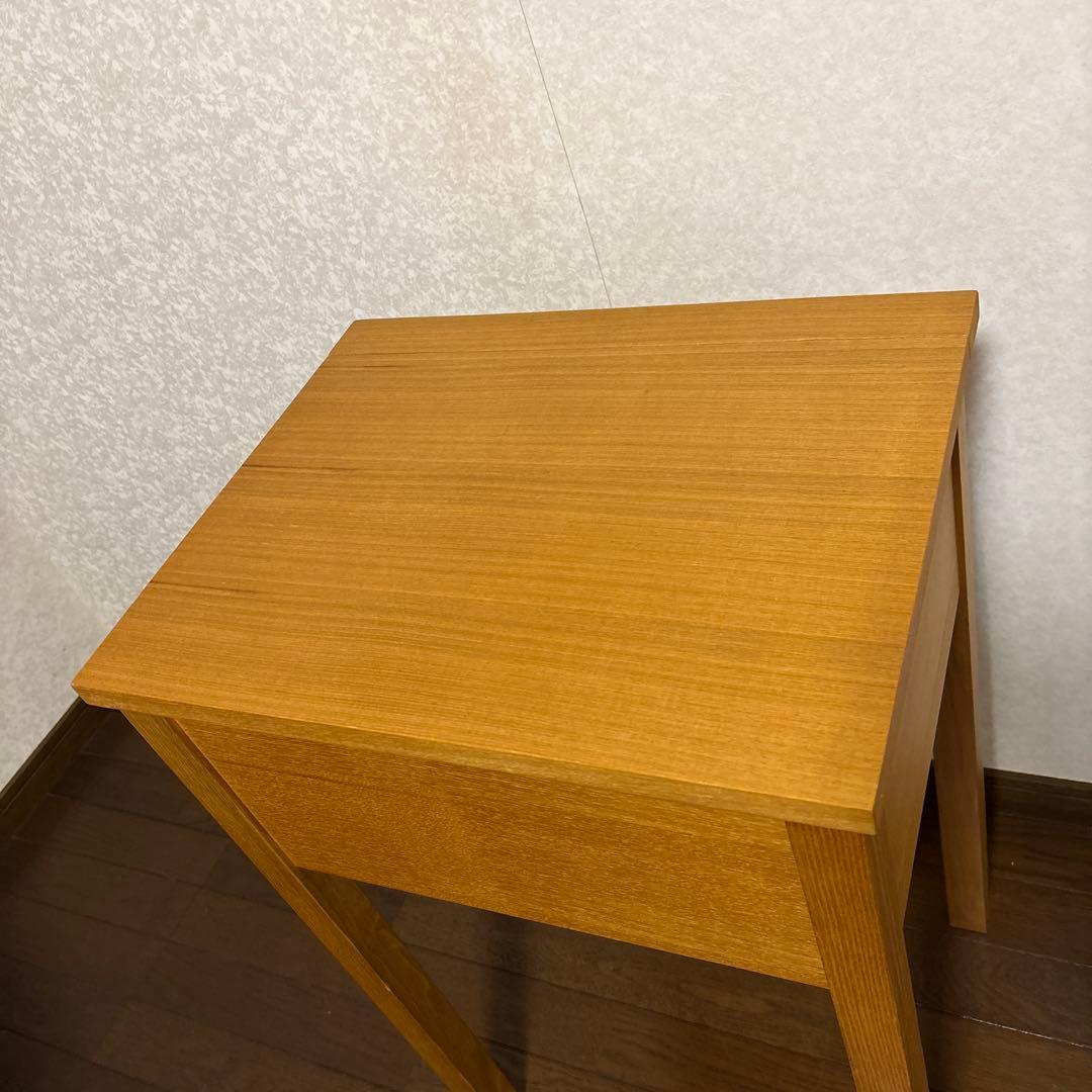 【美品】無印良品 ドレッサー スツール セット