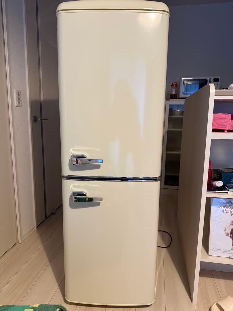 アイリスオーヤマ ノンフロン冷凍冷蔵庫 prr-142d-w ホワイト