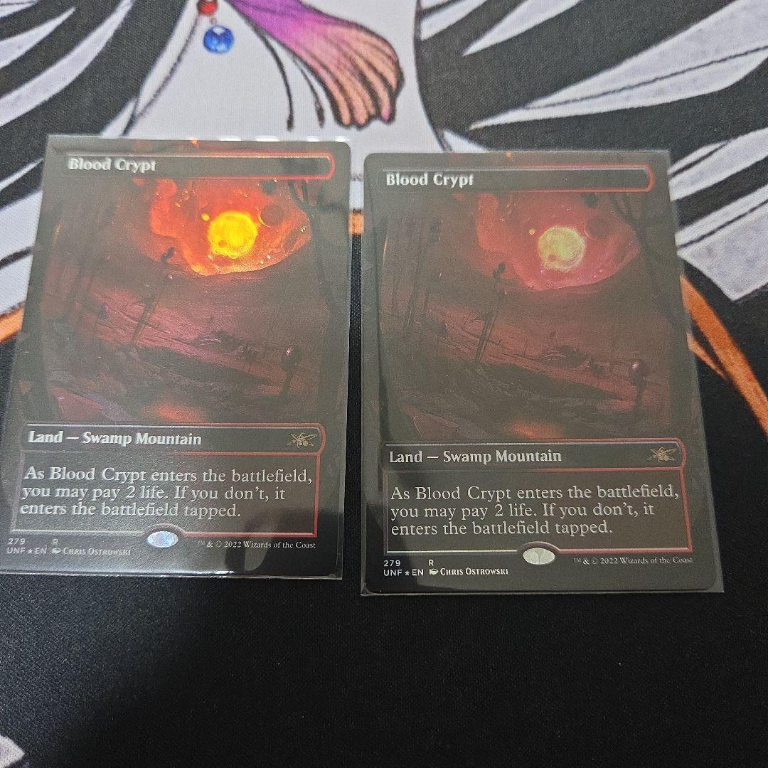 MTG 血の墓所　ボーダーレス　foil