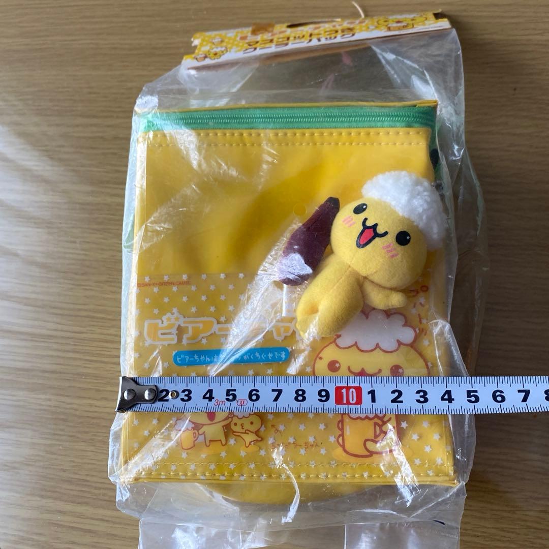 【新品・未開封】ビアーチャン　マスコット付き　クーラーバック　レア物　レトロ
