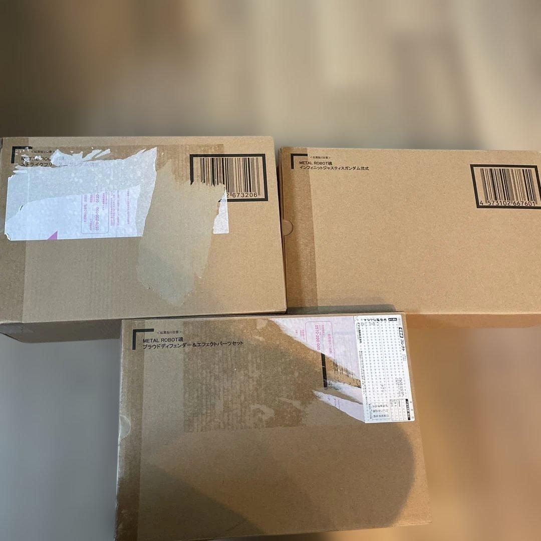 未開封メタルロボット魂 ストフリ弐式 ・プラウドディフェンダー・インジャ弐式