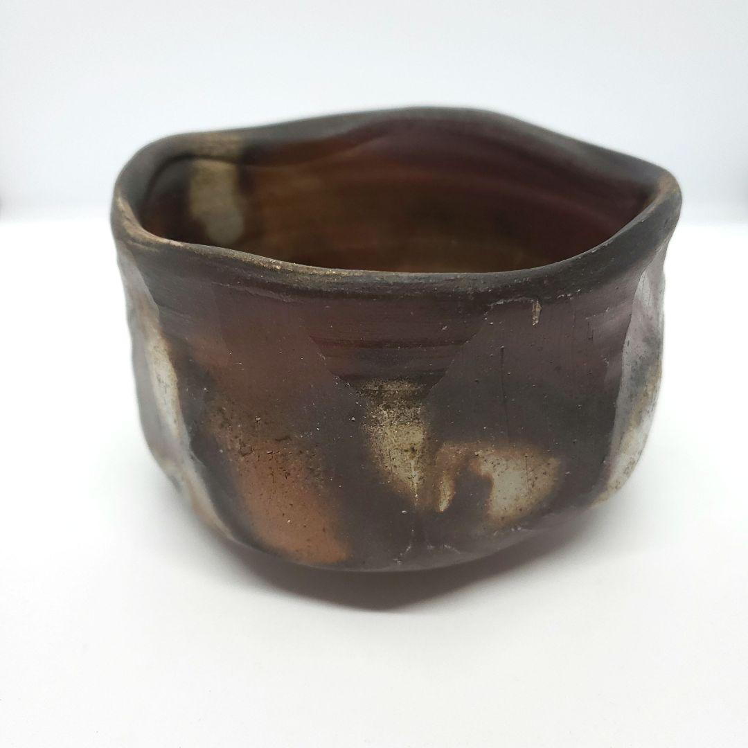 各見政峯　備前　茶碗